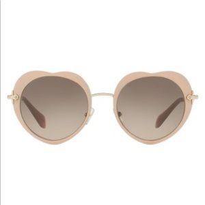 Min Miu Heart Sunglasses - Authentic Gently Used